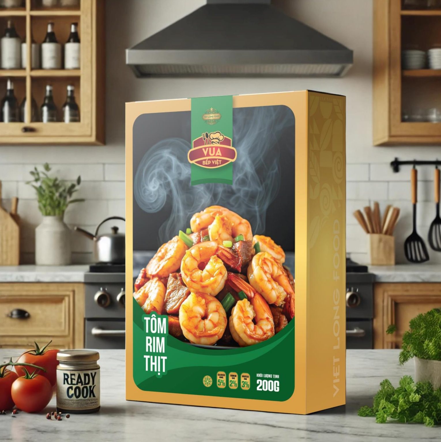 Tôm Rim Thịt - Việt Long Food