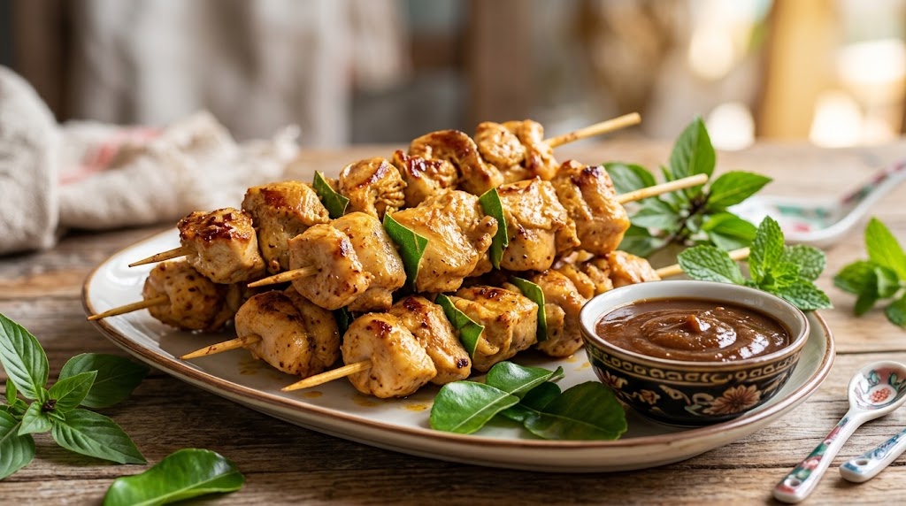 nguyên liệu Gà Lá Chanh Xiên Que đông lạnh