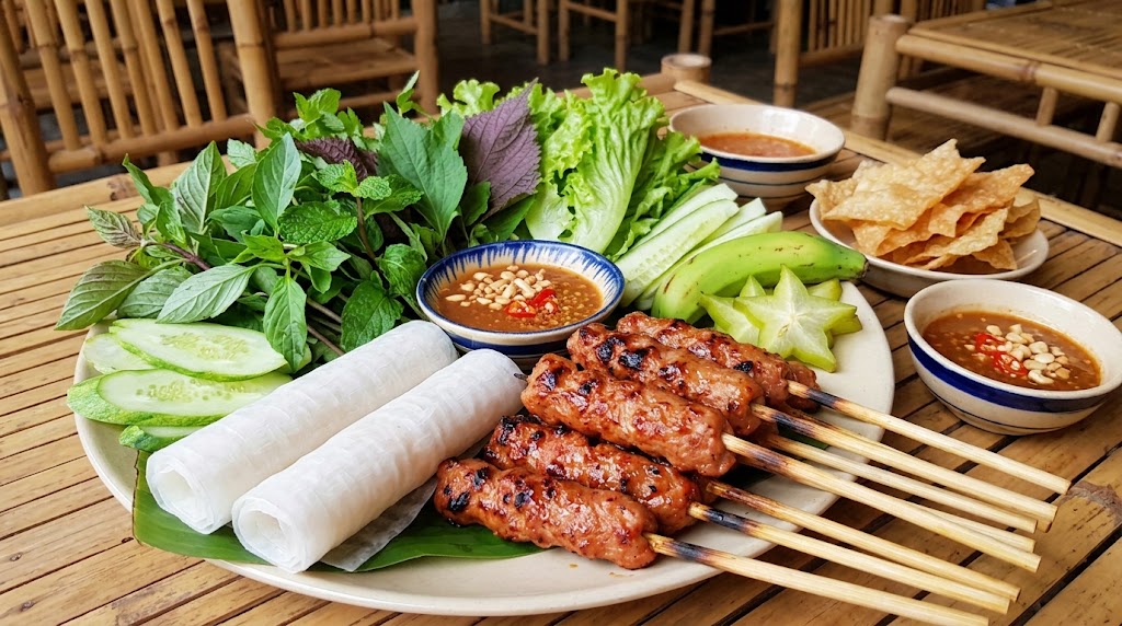 nguyên liệu Nem Nướng Siêu Ngon đóng gói