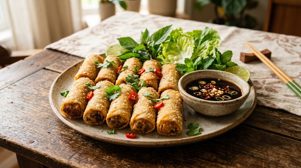 có nên mua chả giò chay