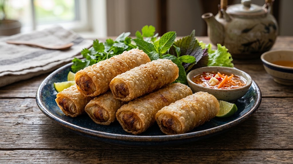 hương vị Chả Giò Tôm Phô Mai