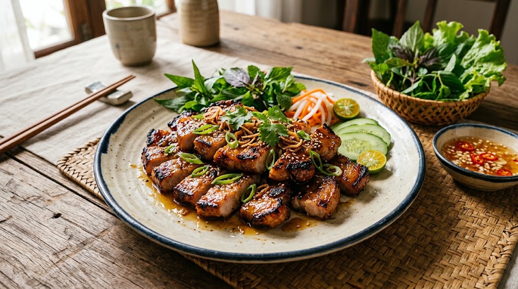 nguyên liệu Nạc Giòn Nướng Mật Ong đông lạnh