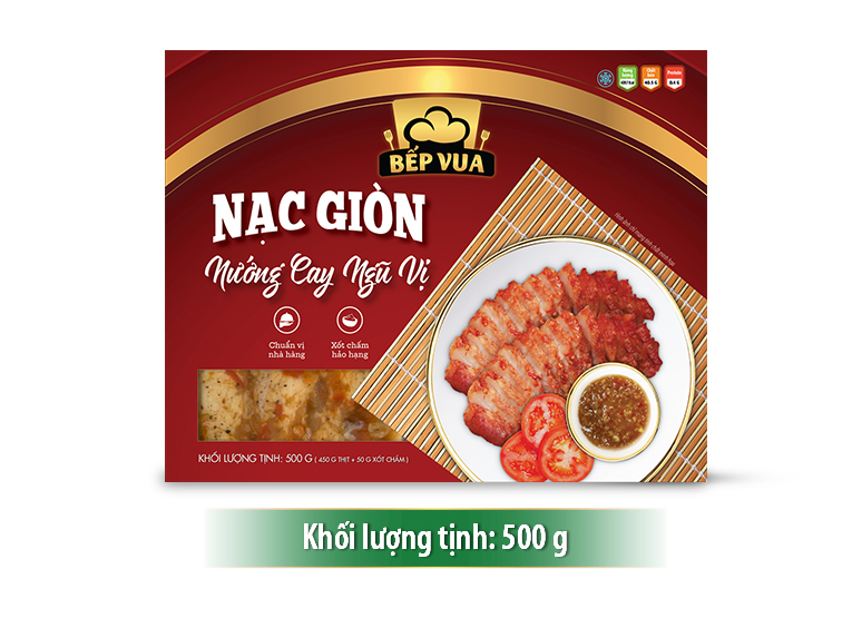 mua Nạc Giòn Nướng Cay Ngũ Vị đóng gói
