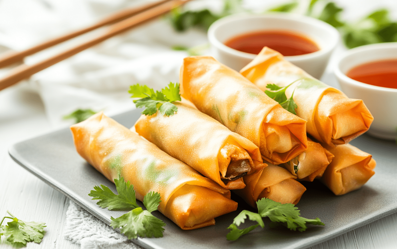 bảo quản chả giò chay gói