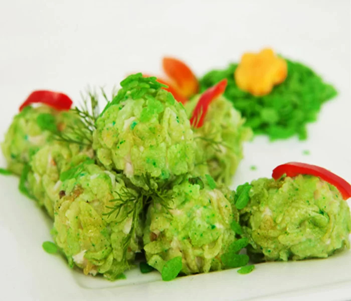 Viên Hải Sản Xốt Mayonnaise Tẩm Cốm đông lạnh