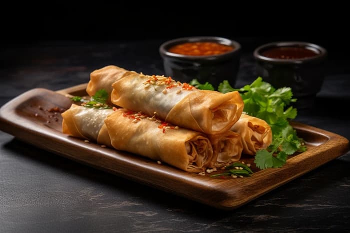 bí quyết để chiên chả giò luôn giòn tan và vàng rụm