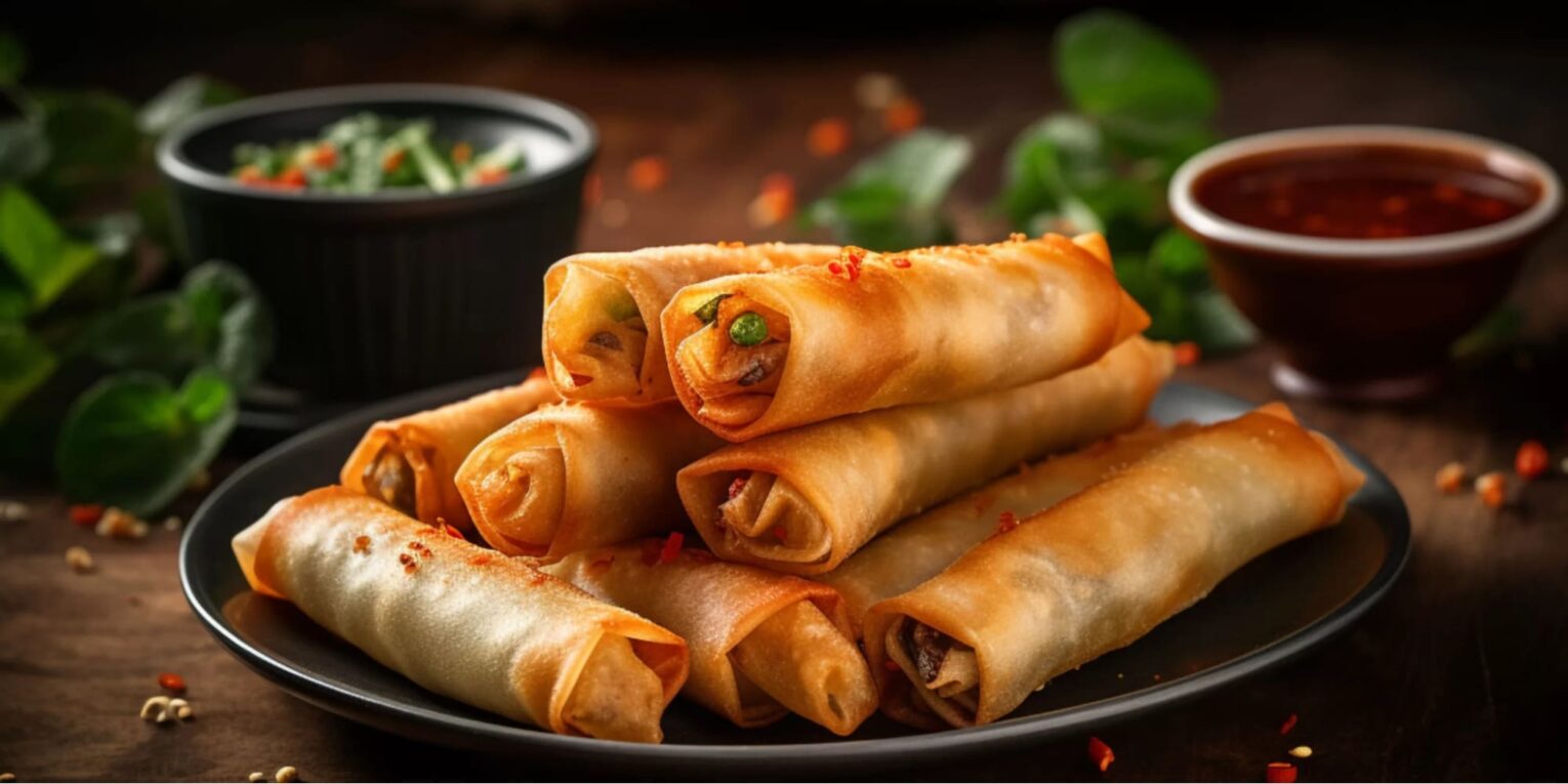 cách làm chả giò chay tại nhà
