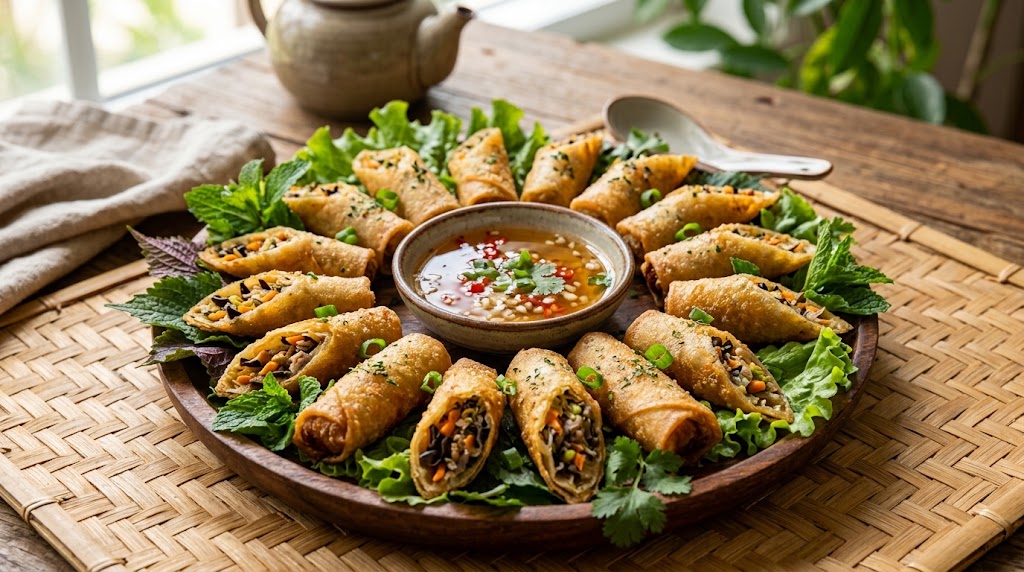 chả giò đa nguyên liệu
