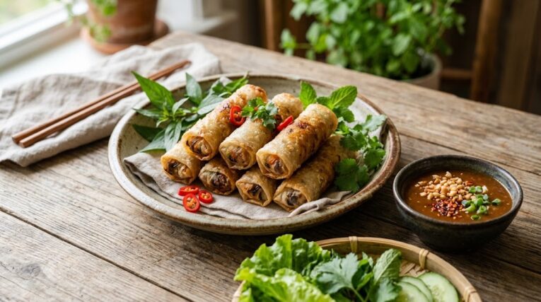 Chả giò chay bao nhiêu calo