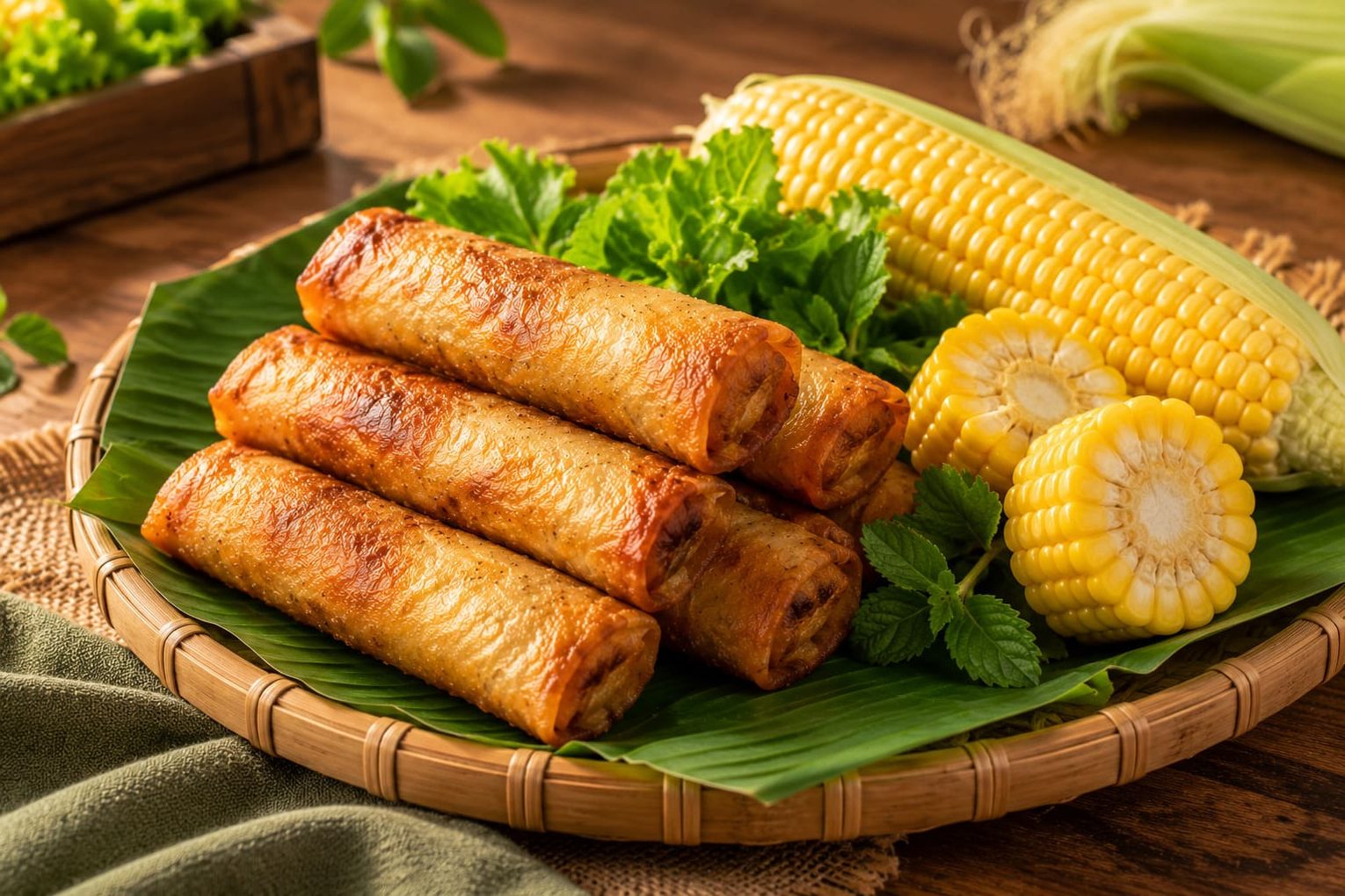 cách làm chả giò chay giòn lâu