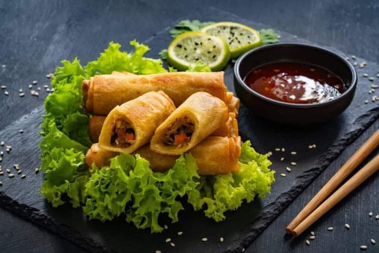 cách làm chả giò khoai môn ngon