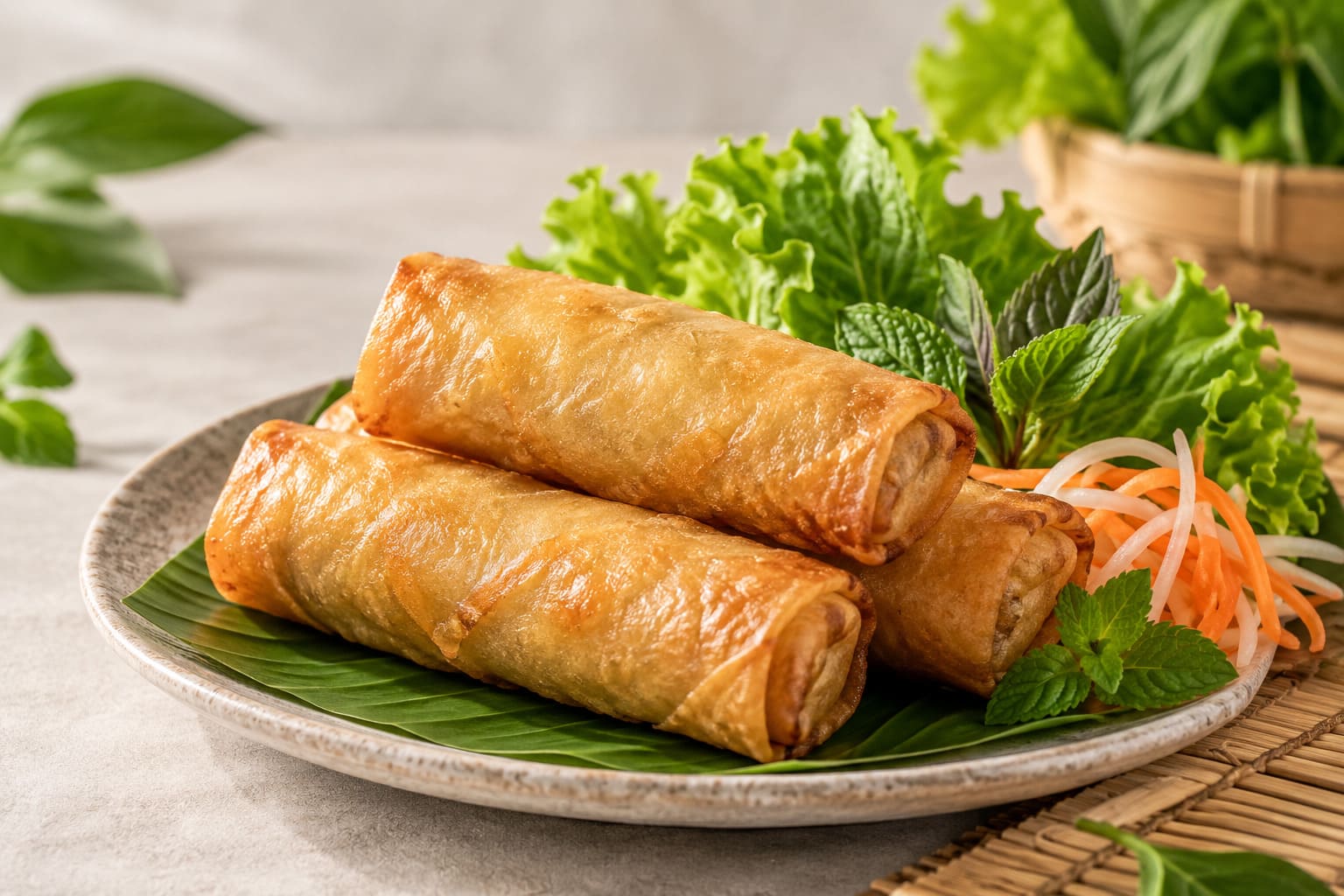 chả giò chay – lựa chọn cho bữa ăn lành