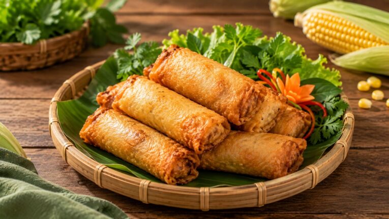 chả giò ram bắp
