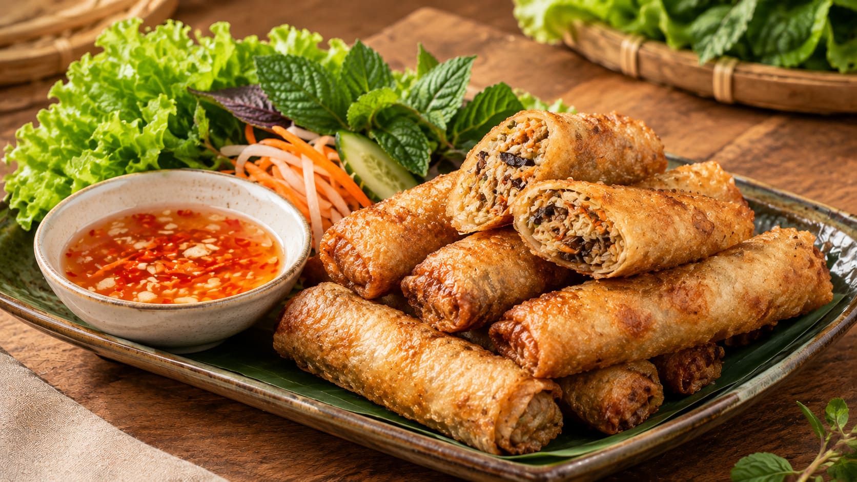 100g chả giò bao nhiêu calo