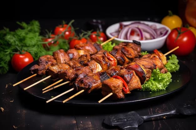 cách ướp thịt xiên nướng ngon nhất