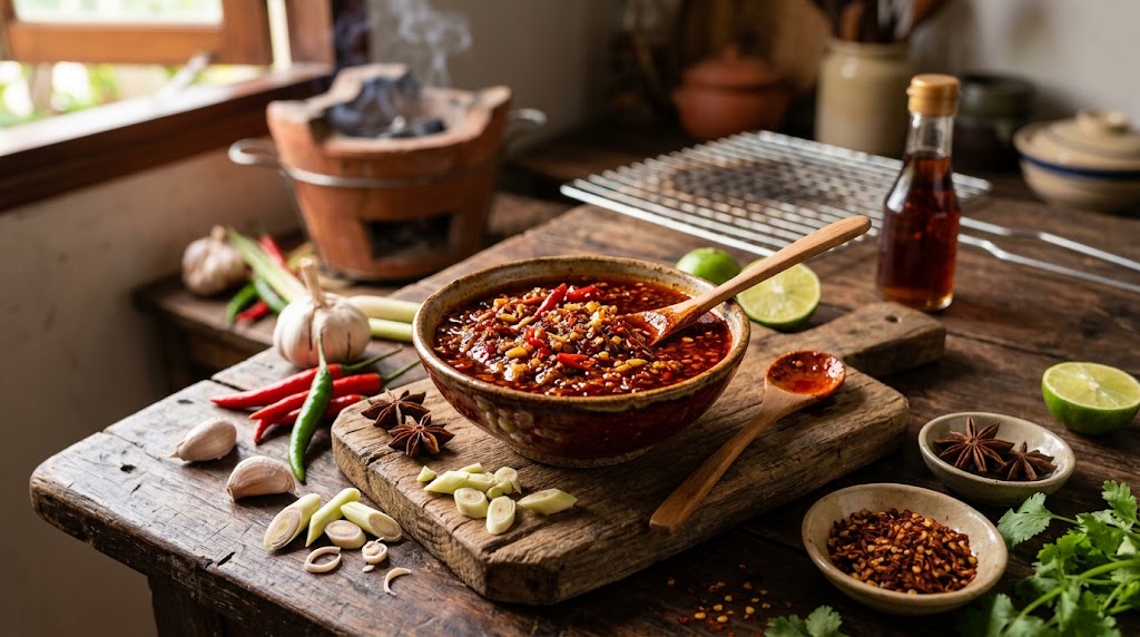 nước sốt ướp thịt nướng bbq