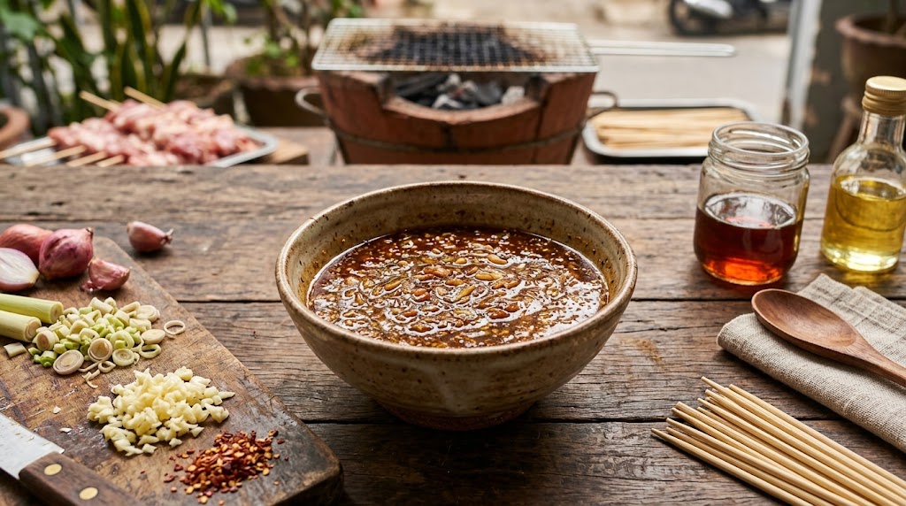 sốt ướp thịt nướng bbq