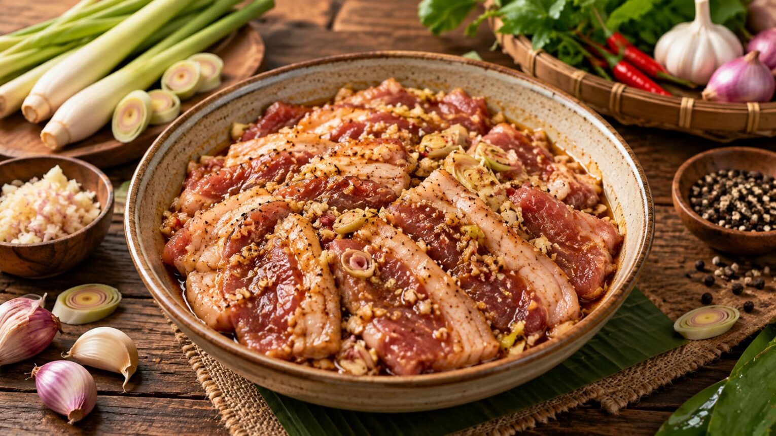 ướp thịt nướng ngon