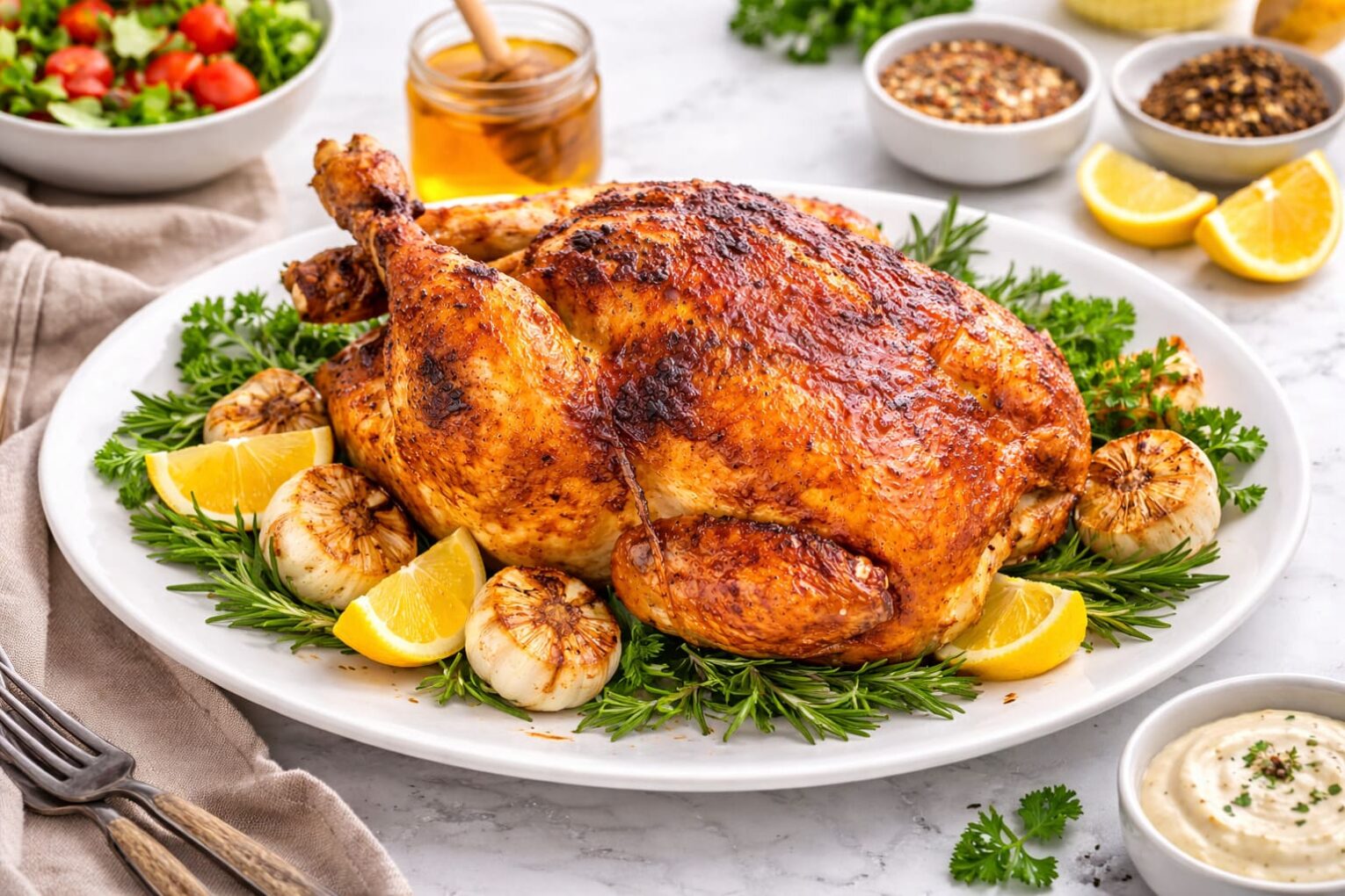 Bí quyết ướp gà nướng ngon như nhà hàng