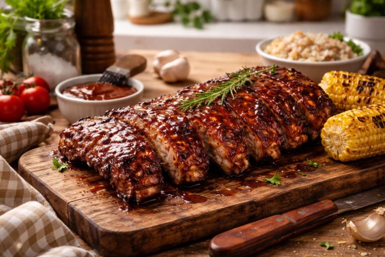 cách ướp thịt sườn nướng