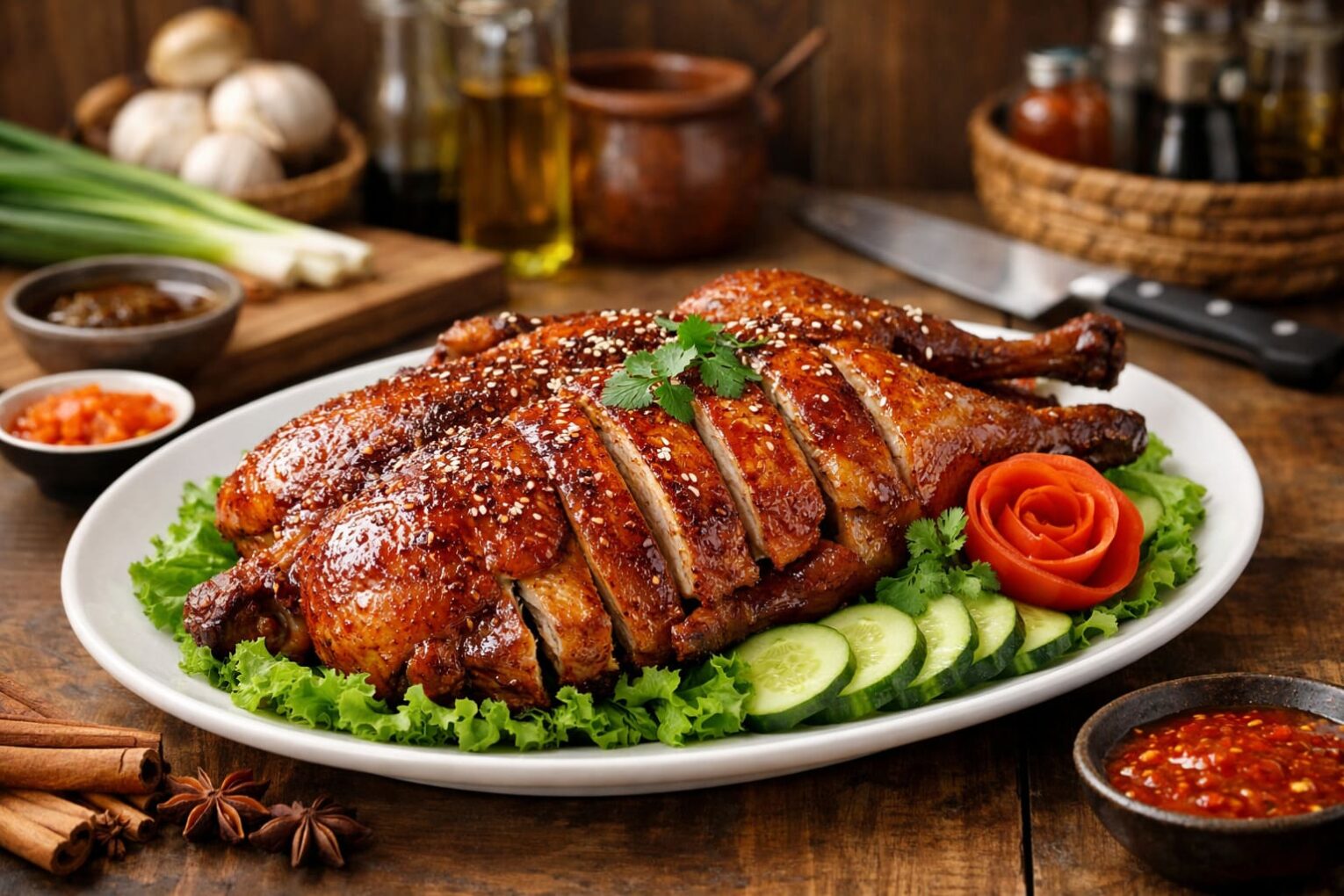 cách ướp thịt vịt nướng