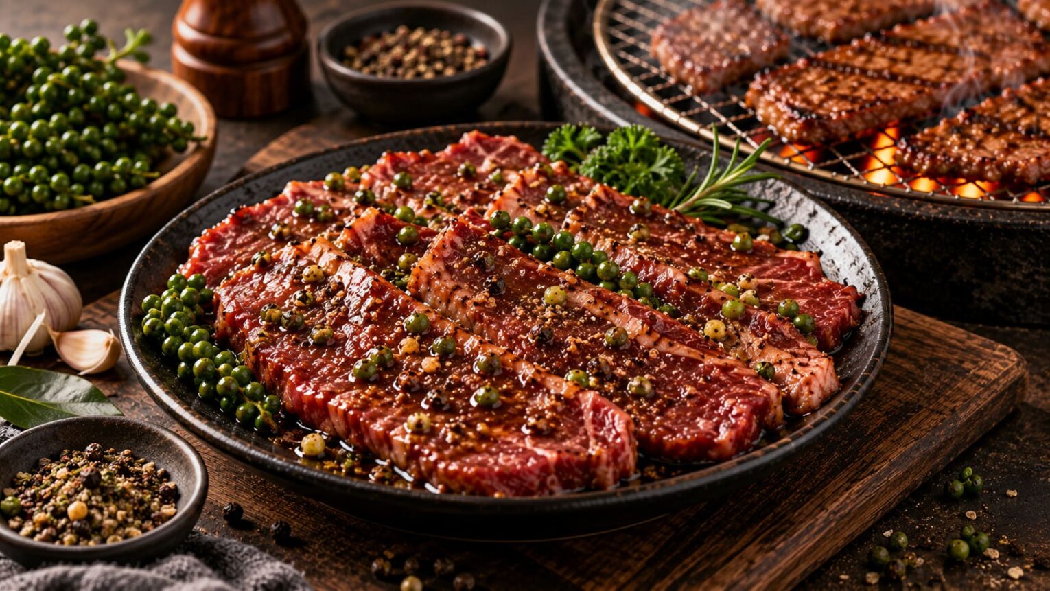 công thức ướp thịt bò nướng