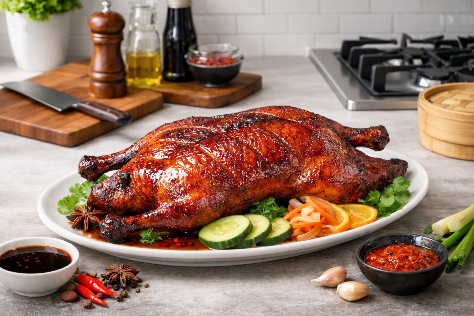 công thức ướp vịt nướng