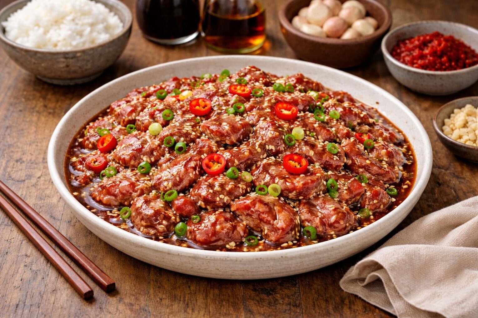 sốt ướp thịt nướng hàn quốc