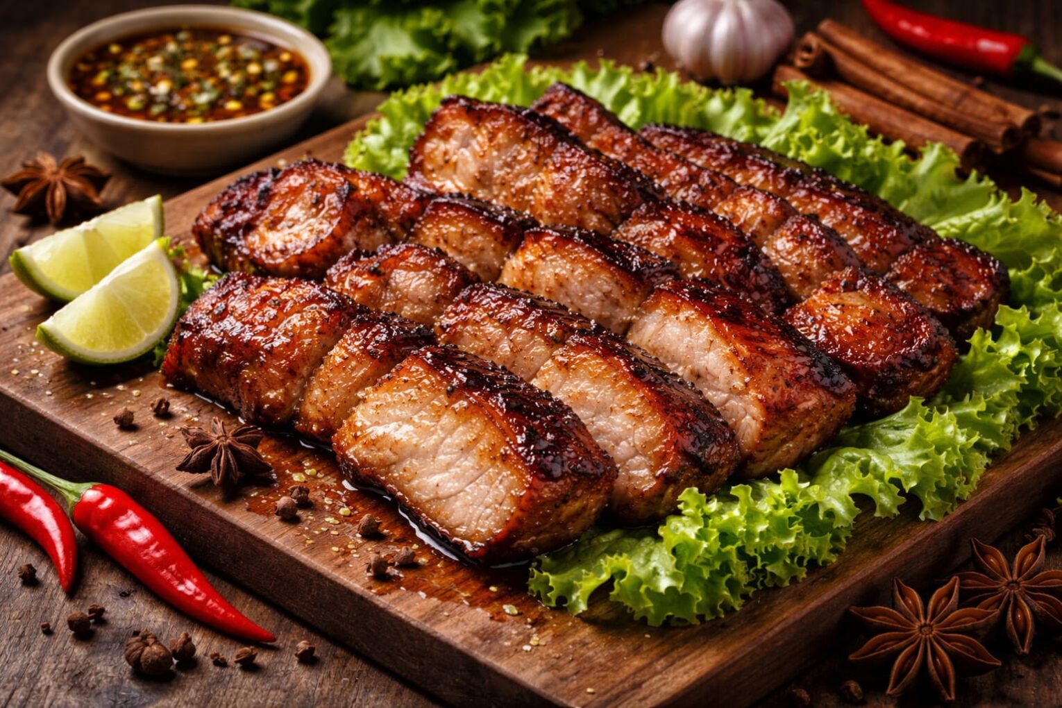 cách ướp thịt với ngũ vị hương