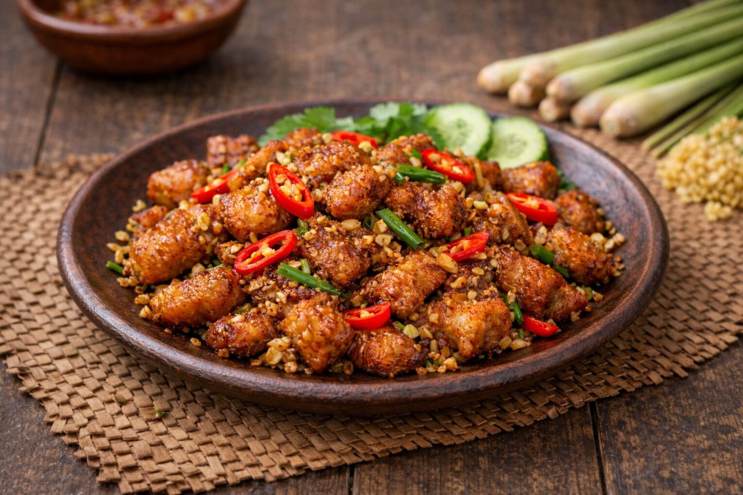 nạc giòn heo làm món gì ngon