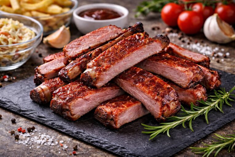 sườn que làm món gì