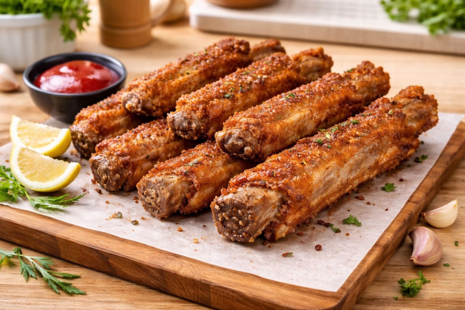 sườn que nấu món gì