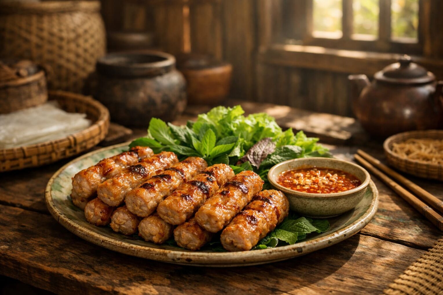 Cách làm nước chấm nem nướng 