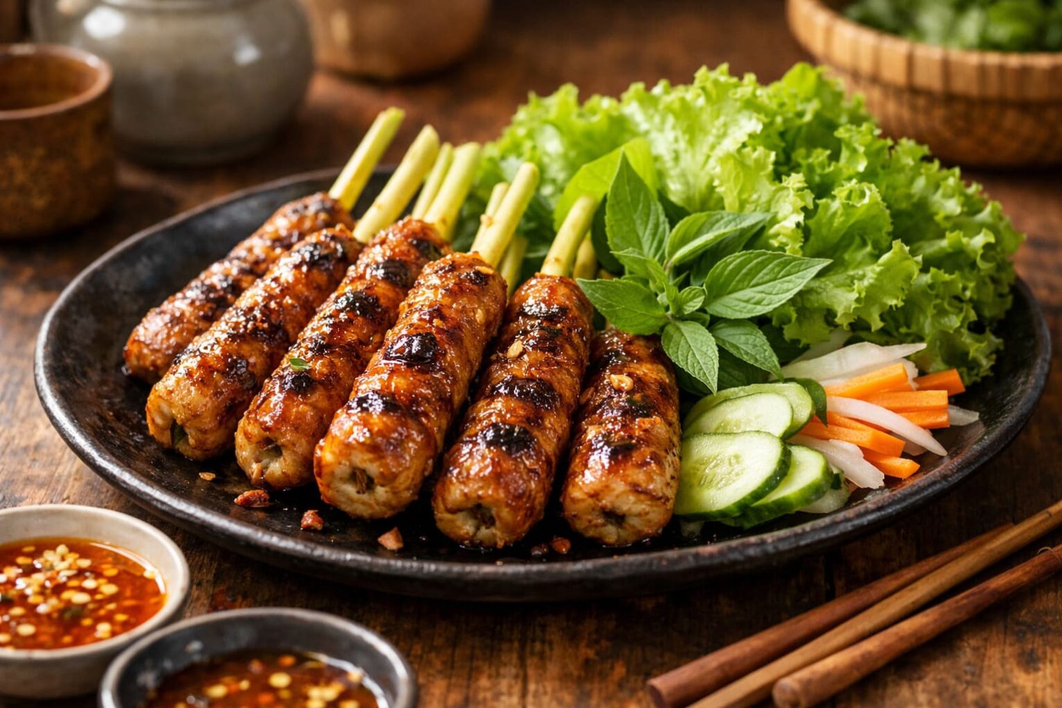 Giới thiệu về nem nướng chay