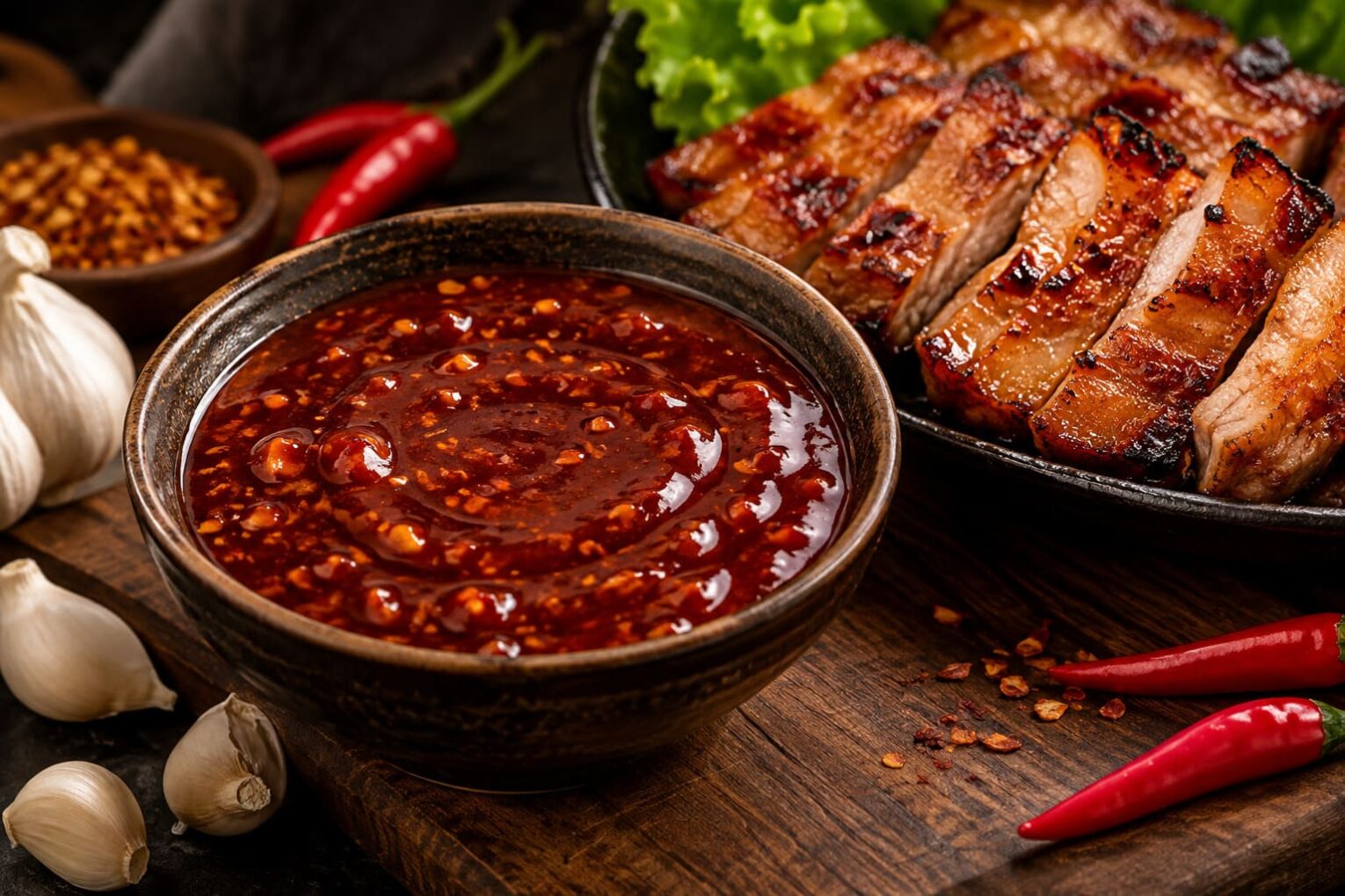 cách làm sốt ướp thịt ba chỉ nướng