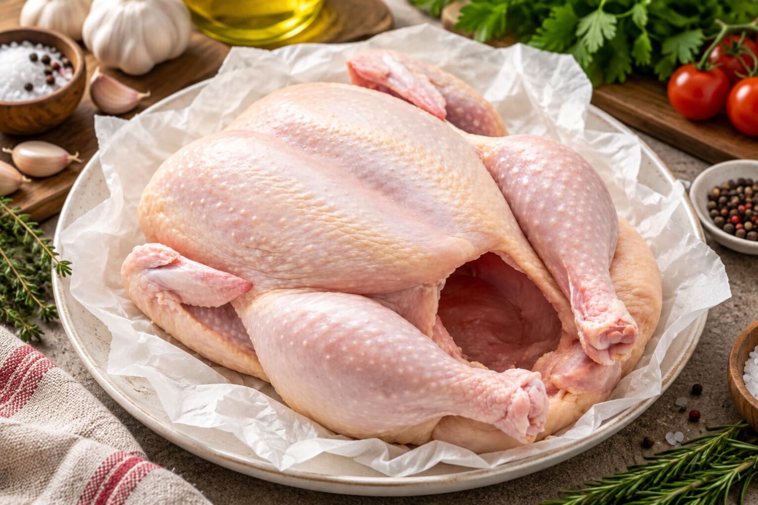 Nguyên liệu cần chuẩn bị ướp thịt gà