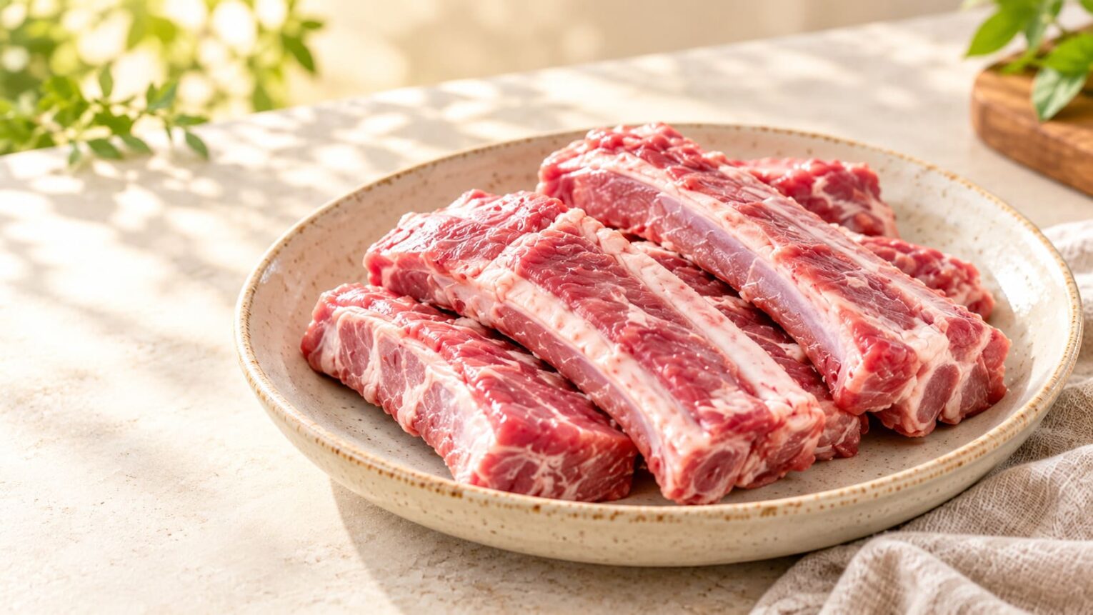 cách ướp sườn cốt lết nướng