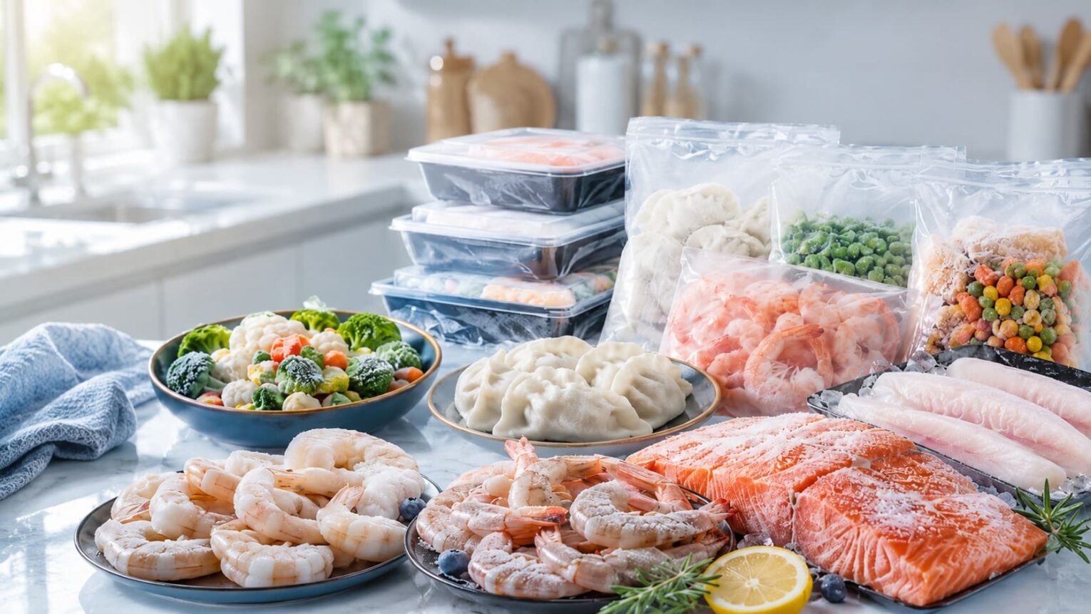 Cách bảo quản và sử dụng thực phẩm đông lạnh đúng cách