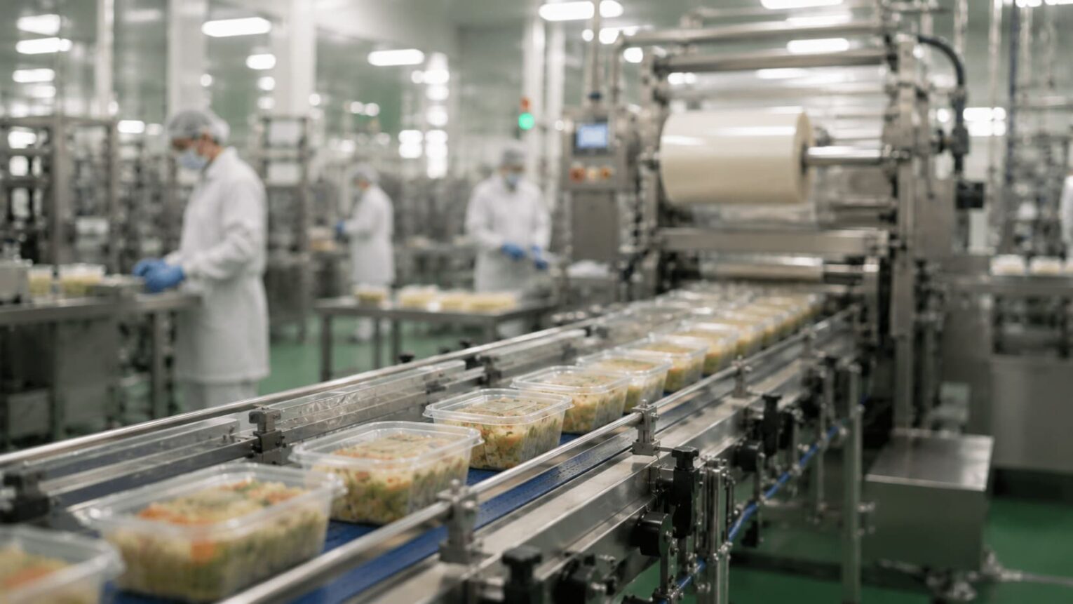 Những lưu ý khi xây dựng quy trình sản xuất thực phẩm đóng gói