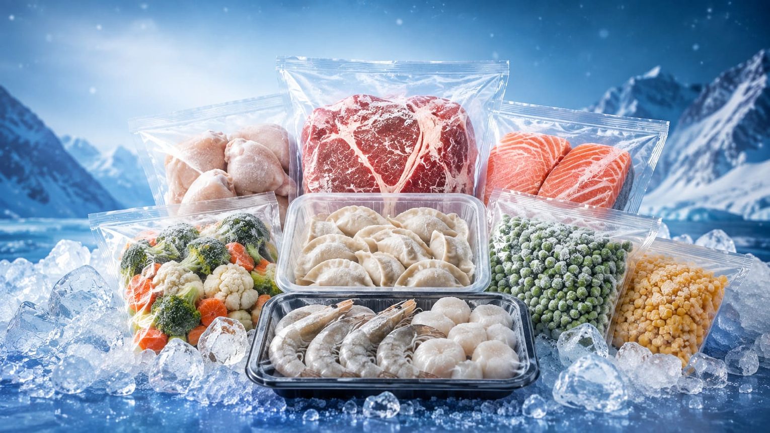 Đóng gói thực phẩm đông lạnh là gì