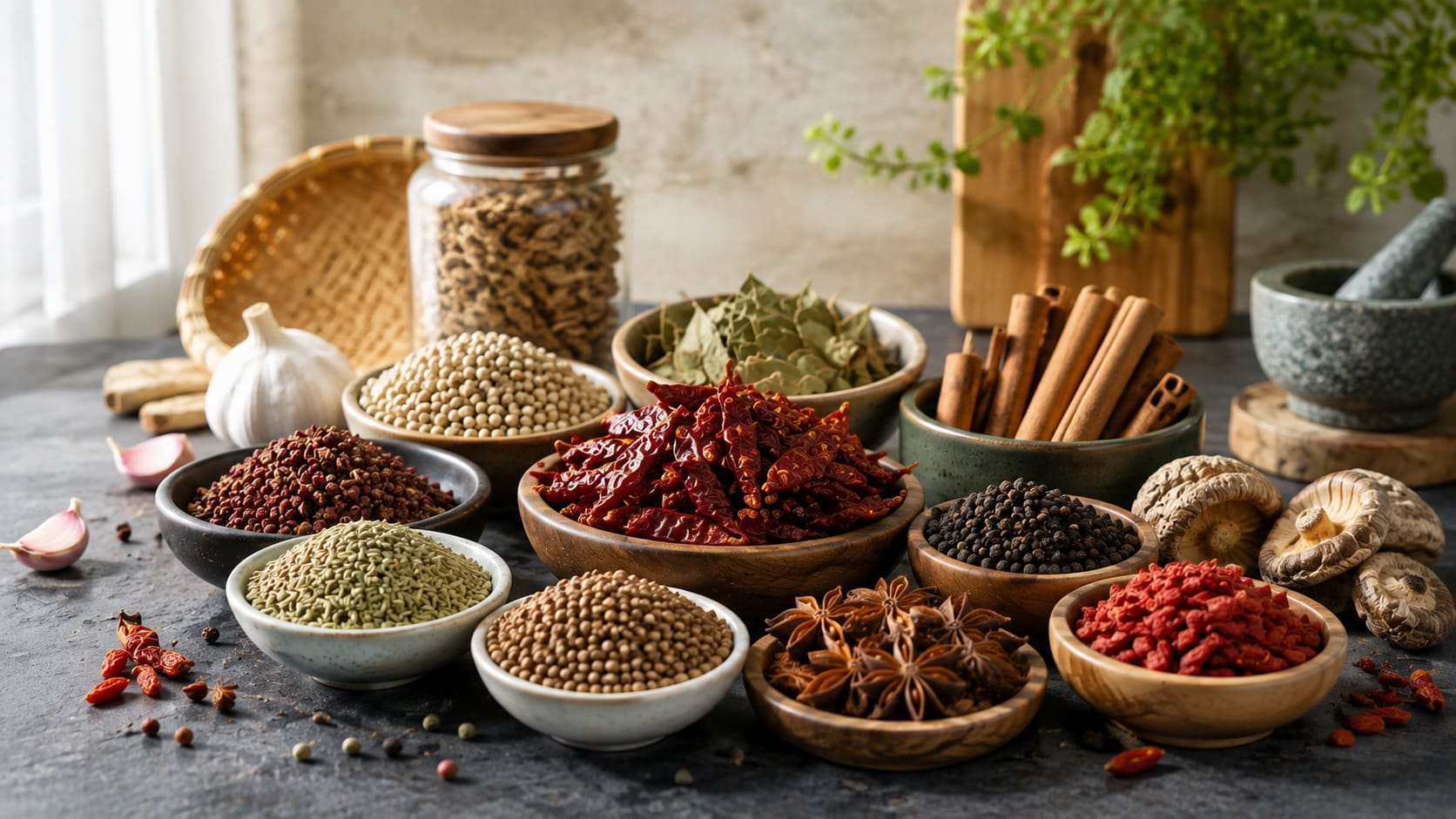 Những lưu ý khi chọn mua các loại gia vị khô