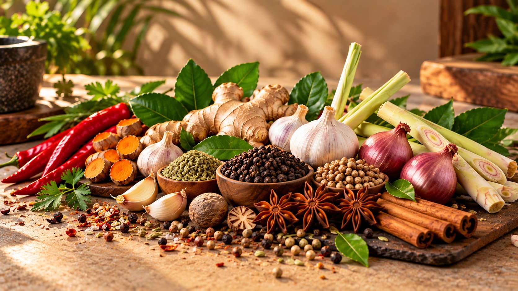 Cách sử dụng gia vị tạo mùi thơm đúng cách