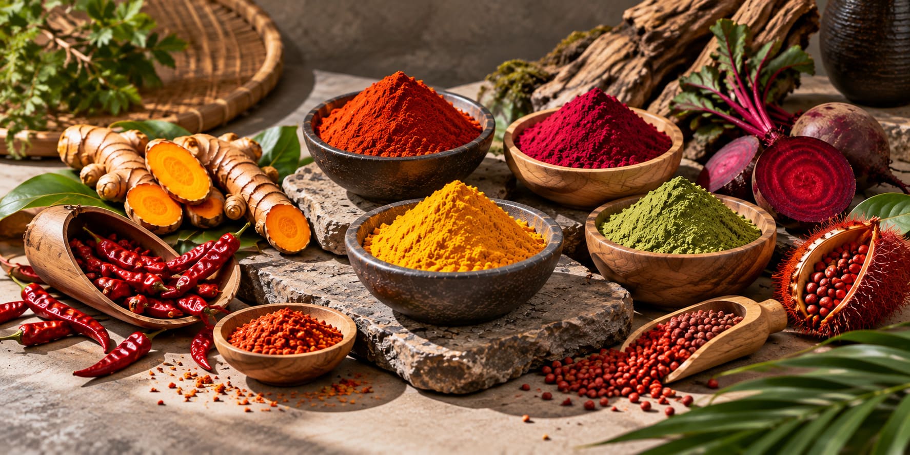 gia vị tạo màu là gì
