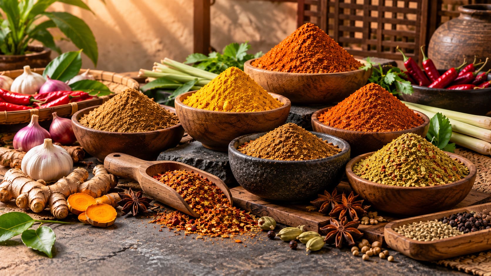 phân loại gia vị hỗn hợp